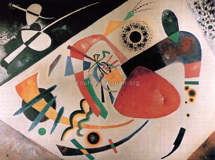 Mancha roja - 瓦西里·康丁斯基